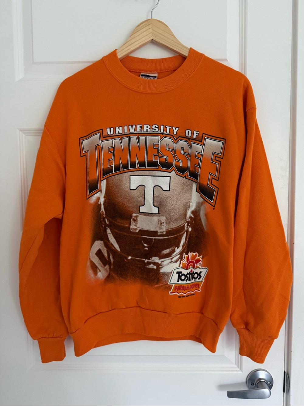 Vintage Tennessee Volunteers Sweatshirt Men NCAA Football Fiesta Bowl 90s Medium